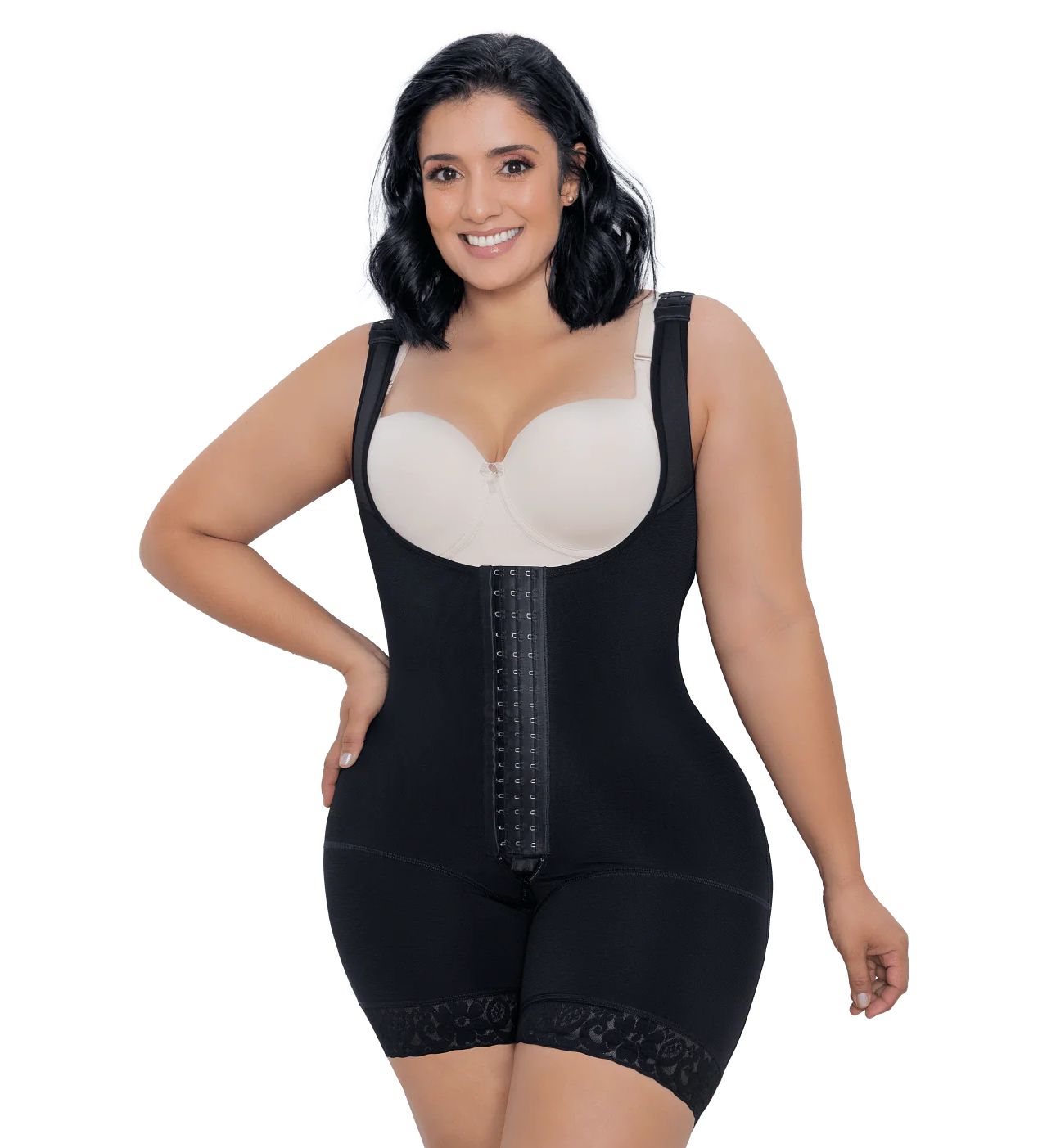 Shorts Body Shaper With Wide Straps - Ref 2020