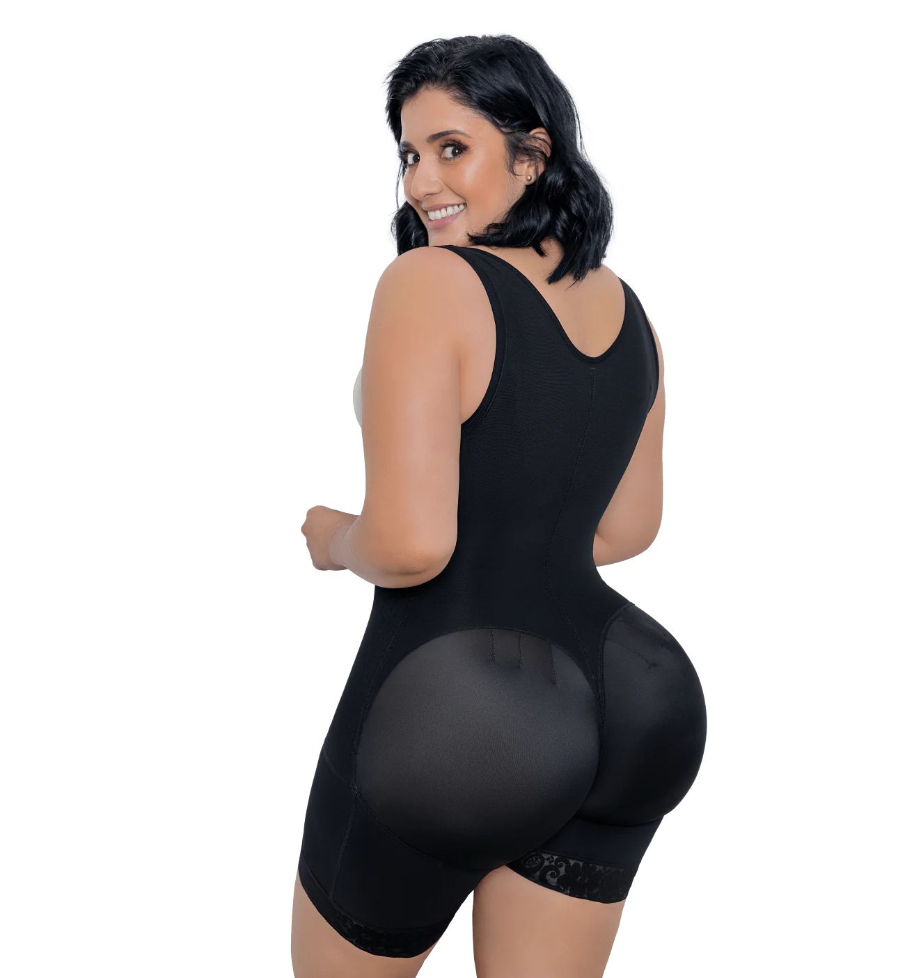 Shorts Body Shaper With Wide Straps - Ref 2020